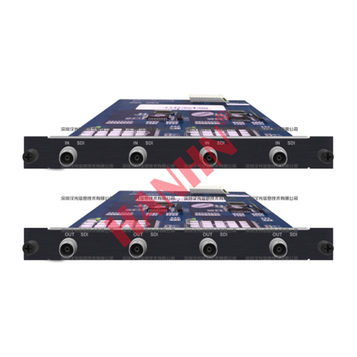 SDI无缝高清混合混插矩阵输入输出卡（4路卡）